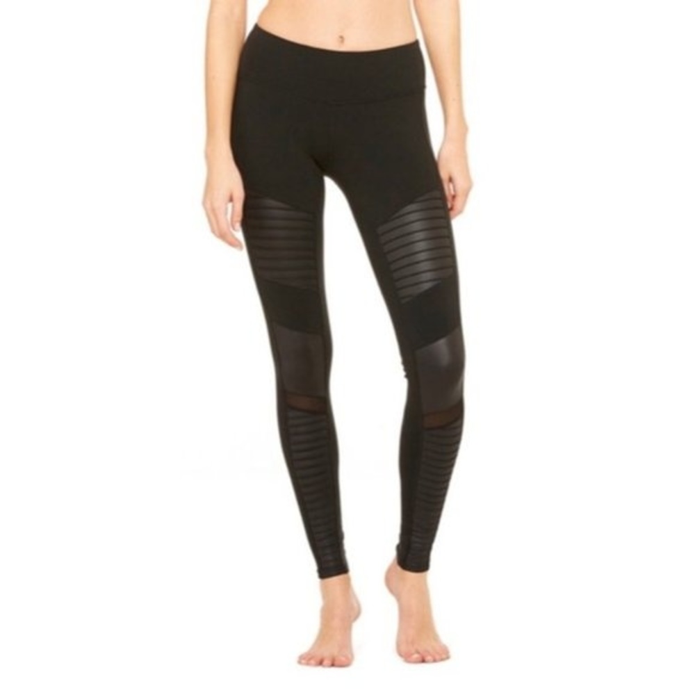 Alo Yoga Moto legging major moto Black